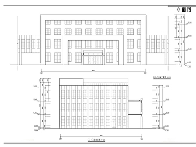 医院食堂建筑 施工图