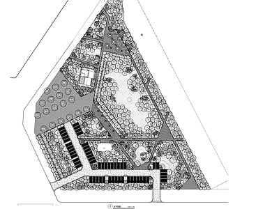 交路口口袋公园景观 施工图