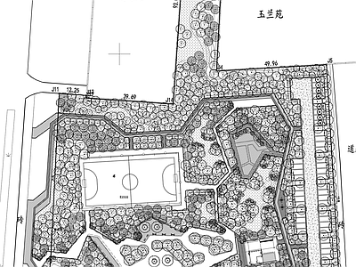 运动休闲口袋公园 施工图