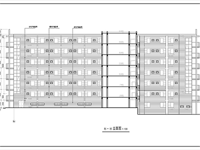 学生公寓建筑 施工图