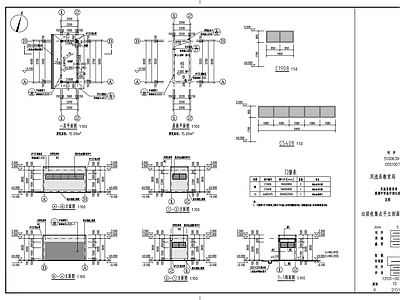 垃圾房建筑 施工图