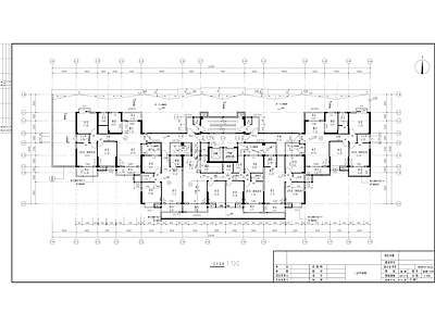 住宅区建筑 施工图