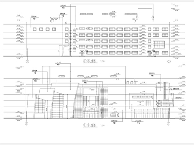 影剧院建筑  施工图