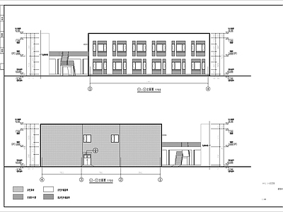 新疆某体育公园宿舍楼建筑 施工图