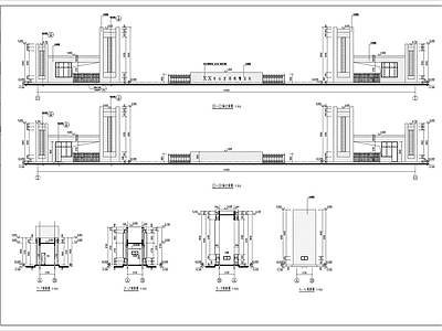 门卫及保安室 施工图