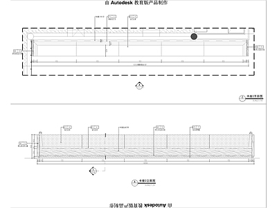 餐厅卡座节点 施工图 家具节点