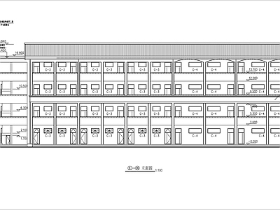 小学教学楼建筑 施工图