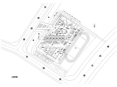 小学校园建筑 施工图