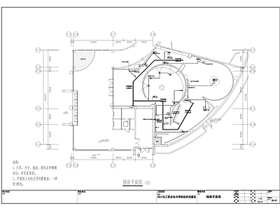 四川化工校史馆强弱电 施工图 建筑电气