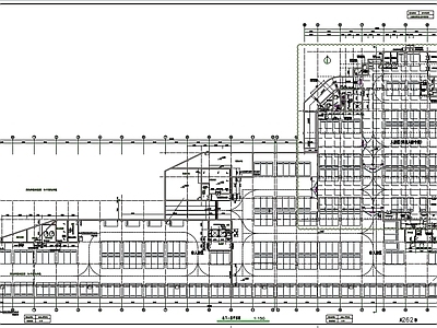 地下车库建筑 施工图