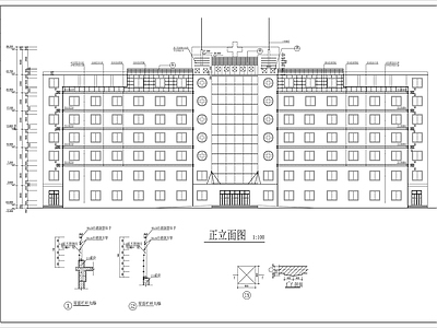 医院住院部建筑 施工图