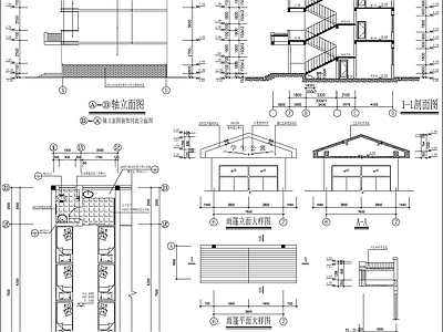 某中学学生公寓建筑 施工图