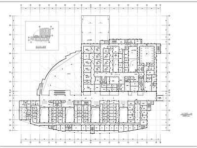 医院门诊综合楼建筑 施工图