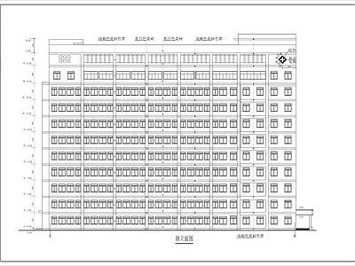 医院外科病房楼建筑  施工图