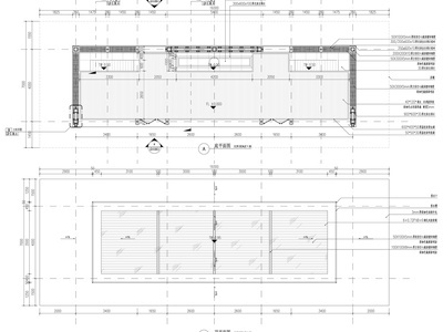 小区新中式中心廊架 施工图