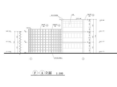 小区三层830平会所建筑 施工图 娱乐会所