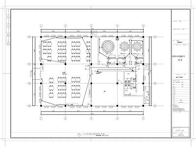 餐厅楼水电 施工图 建筑电气