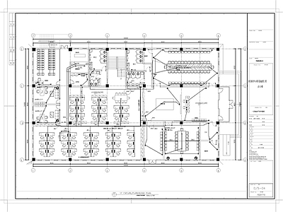 办公楼水电 施工图 建筑电气