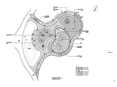 景观儿童活动场地 施工图 游乐园