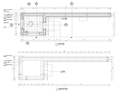 现代小区入口岗亭保安亭详图 施工图