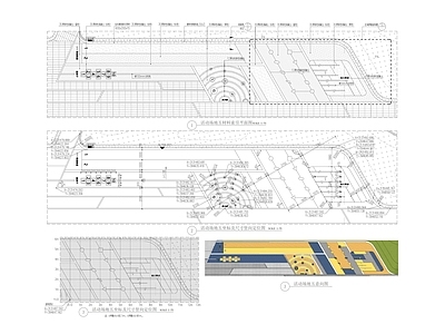 活动场地详图 施工图 游乐园