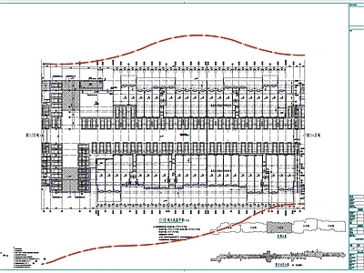 地下车库建筑 施工图
