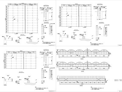 温室大棚 施工图