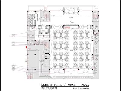大型宴会厅机电 施工图