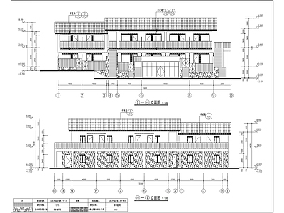 美丽乡村民宿建筑 施工图