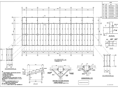 农特产品交易市场冷库建筑 施工图 工业建筑