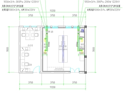 教学实验室通风系统 施工图 建筑暖通