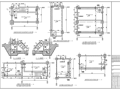 万达广场超市污水间详图 施工图 建筑通用节点