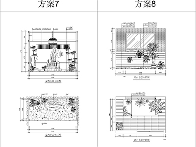 室内景观小品 图库