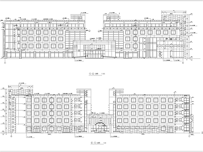 大学生综合活动中心建筑 施工图