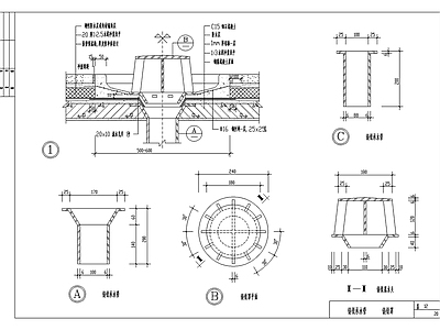 建筑构造详图 施工图 建筑通用节点