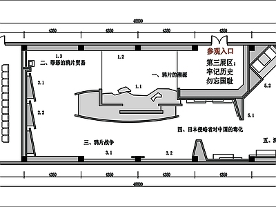 展厅平面图