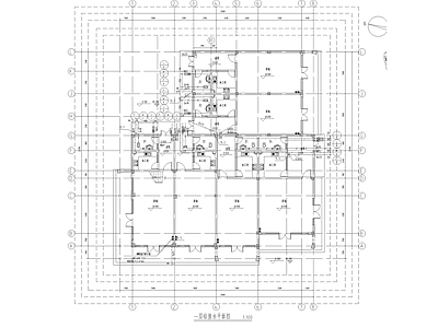 商业街区建筑给排水设计 施工图