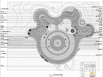 公园儿童活动区景观详图 施工图