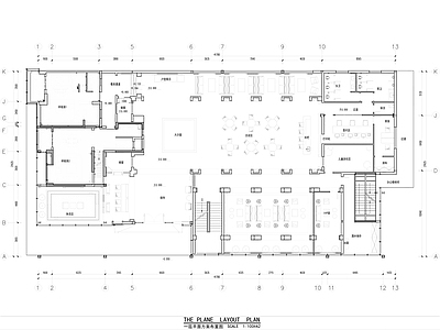 现代销售中心室内 效果图 施工图