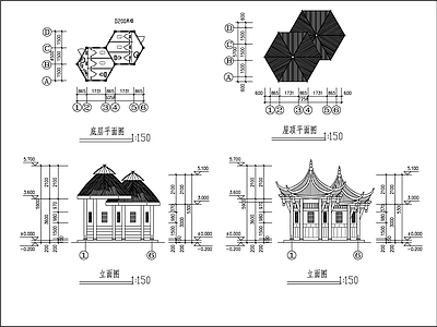 游客接待中心公厕 施工图