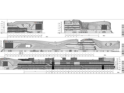 温州龙湾商业购物中心建筑 施工图