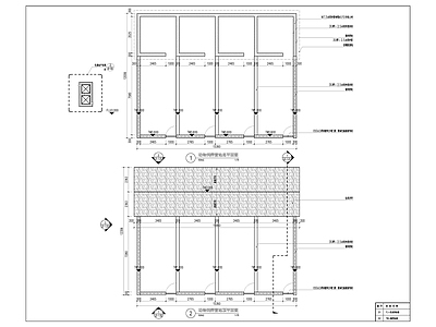 动物饲养营地建筑 施工图