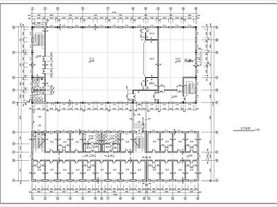 学校综合楼建筑 施工图