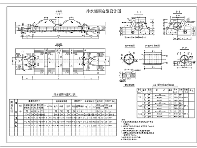 排水涵洞节点 施工图