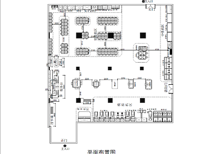 魔凡电玩中心室内 施工图