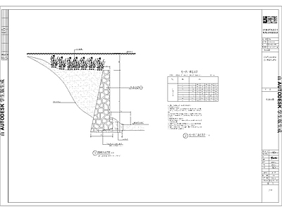 挡墙做法 施工图