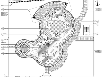 儿童活动场地景观详图 施工图 游乐园