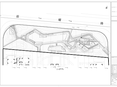 上海前滩街心公园 施工图