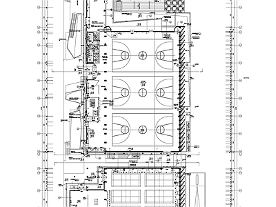 体育馆建筑 施工图