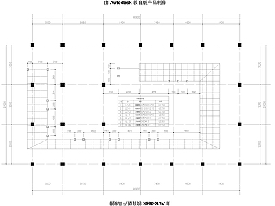 展厅钢结构 施工图